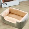 Мягкий ортопедический диван-кровать для собак мелких и средних пород, мягкий диван для кошек, моющаяся кровать для сна кошек/щенков