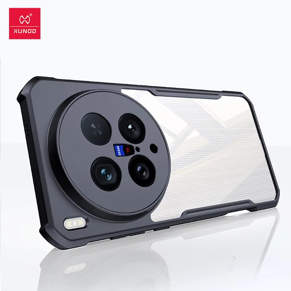 Для Vivo X200 Ultra X200 Pro Чехол XUNDD Ударопрочный Бампер Защитные Чехлы Прозрачная Накладка на Телефон Роскошный Чехол