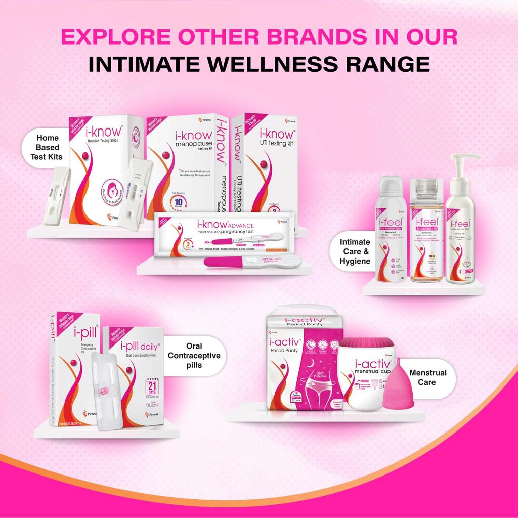 Я знаю Набор для теста на овуляцию для женщин, пытающихся зачать | 5 полосок х 3 упаковки | Быстрое прогнозирование фертильности за 5 минут