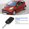 Складной чехол для ключа-пульта 2 кнопки - Подходит для Peugeot 107 207 307 307cc 308