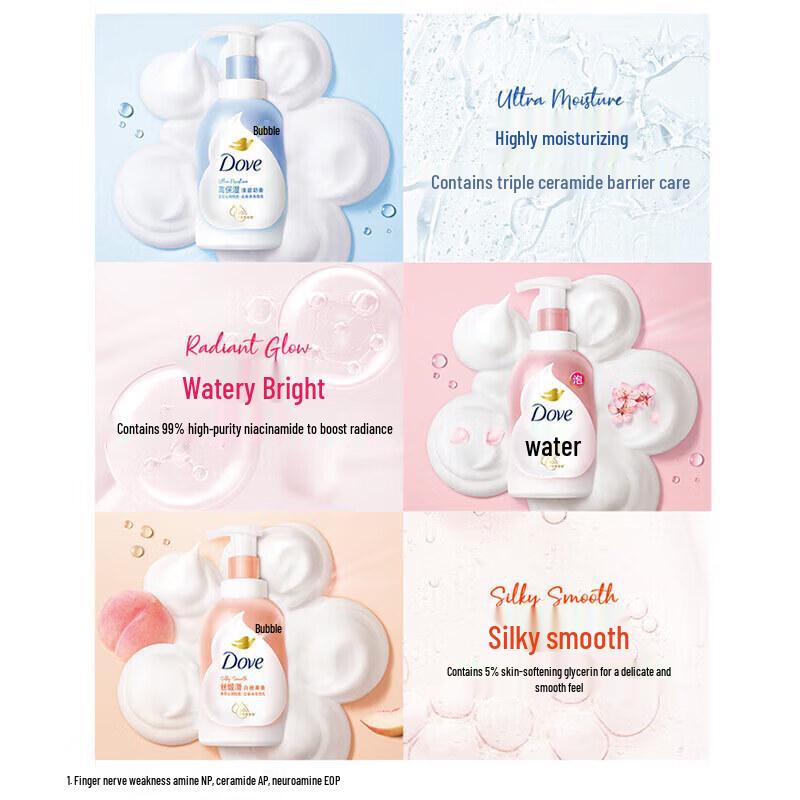 Dove Foaming Body Wash Duo Pack