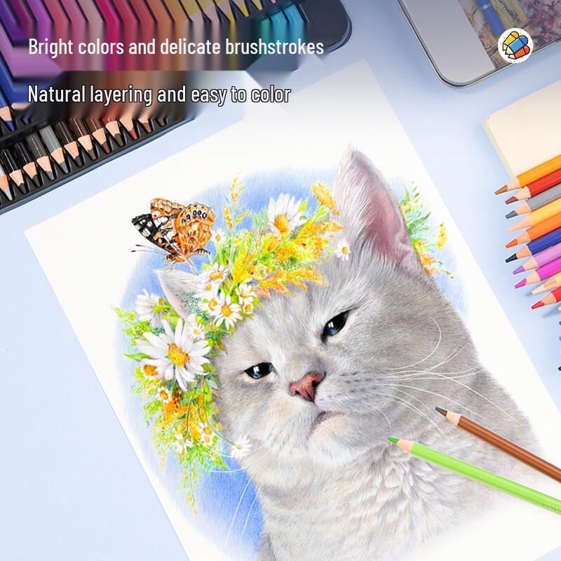 Deli Oil-Based Colored Pencils Set