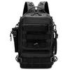 Trust Contact Fishing Backpack, Large Capacity, Waterproof Fishing Bag (Black)