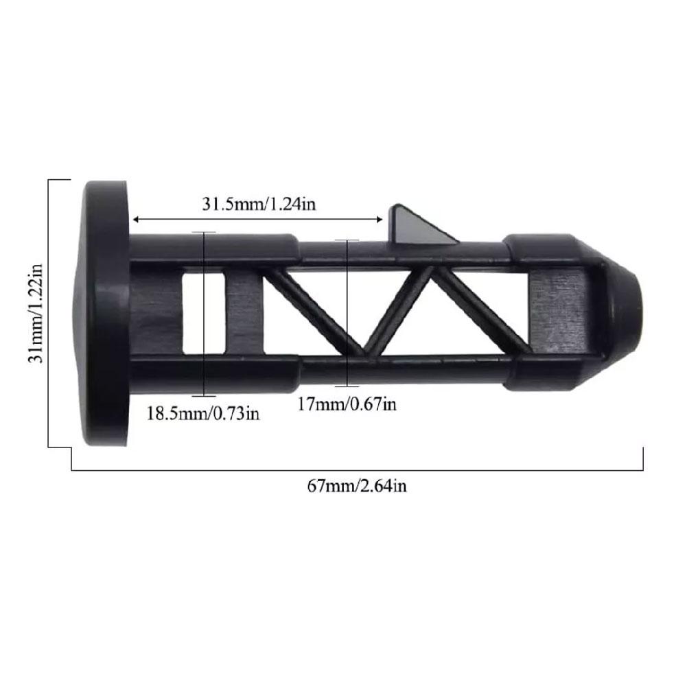 Trash Can Lid Hinged Pins Dustbin Cover Link Bolts Plastic Latches Waste Bins Garbage Containers Latches Plastic Plugs