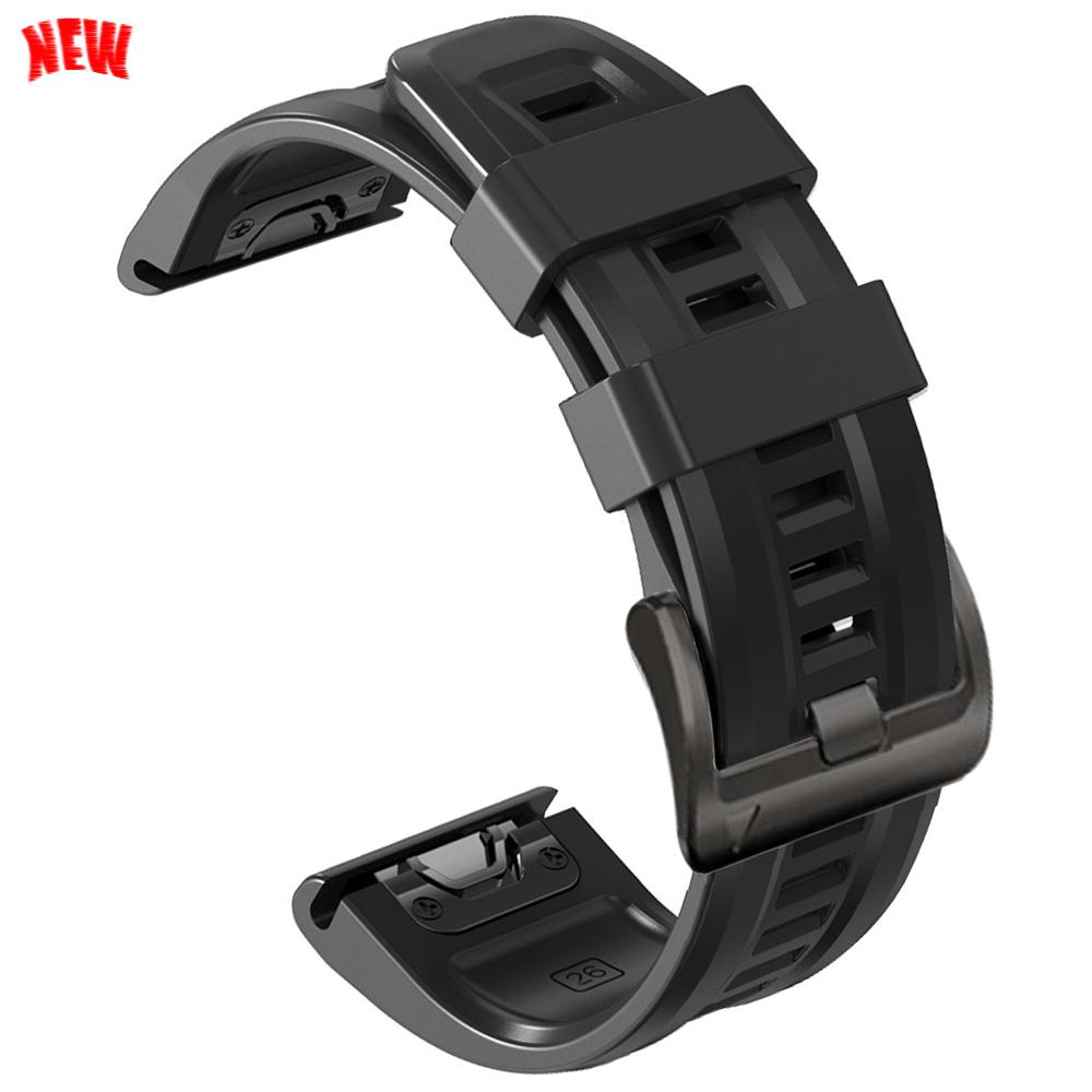 22 мм 26 мм Силиконовый спортивный ремешок QuickFit для Garmin Epix PRO instinct 3 Quatix/DELTA/TACTIX/Fenix 6XPro 7 E 8pro 5XPlus Браслет