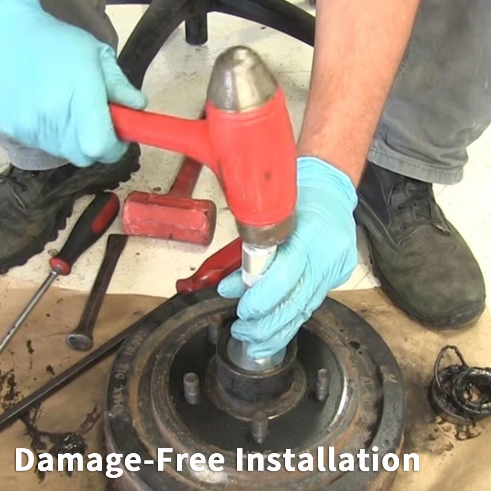 Комплект прессования подшипников, 10 шт. обоймы подшипника из алюминиевого сплава и набор отверток для уплотнений с отверткой для уплотнения и 9 шт.