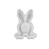 Rabbit Candle Holder Mold Easter Bunnies Resin Mold for DIY Candle Holder Tealight Holder Easter Decor Gypsum Ornament
