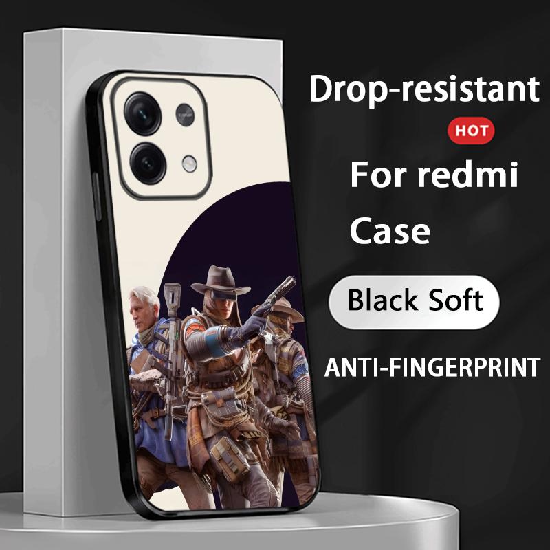 GAME ARC Raiders Phone Case For Redmi Note 14 13 12 11 Pro Plus S 5G 14C A3 Soft Black Phone Cover