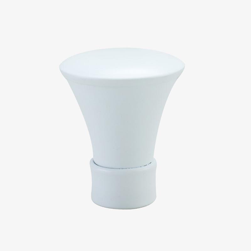 2Pcs Hollow Out Iron Curtain Rods Ends Caps Curtain Accessories Replacement Roman Curtain Rod Head Home Decoration