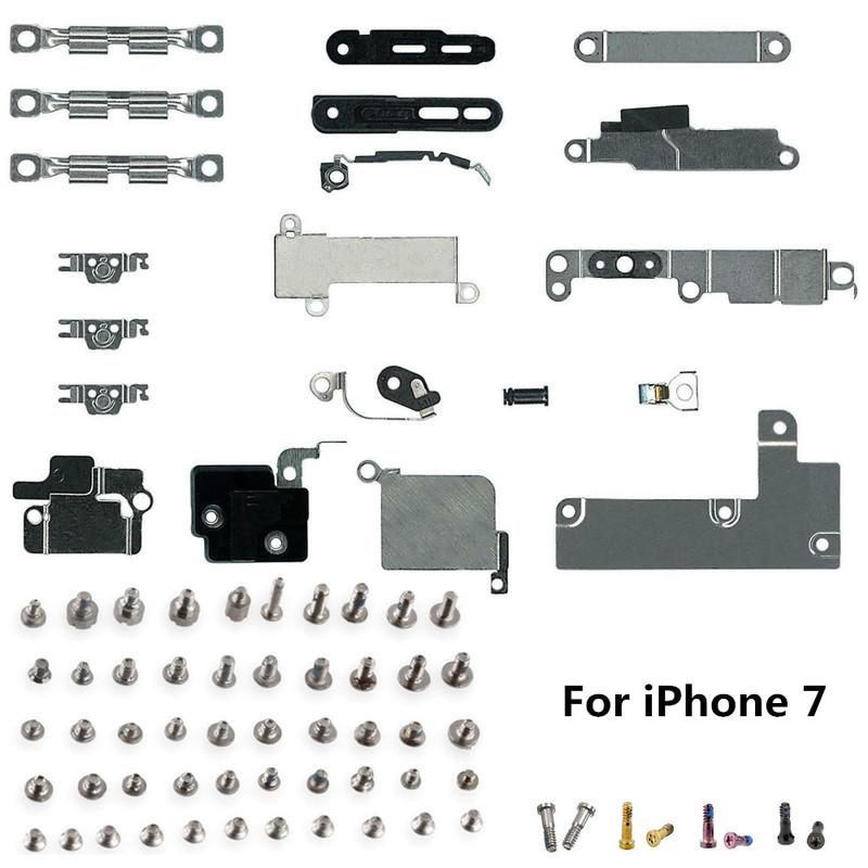 Full Set Small Metal Internal Bracket parts + full screws For iPhone 11 12 13 MINI 14 PRO MAX 7 7plus 8 Plus 7P 8P X XR XS MAX