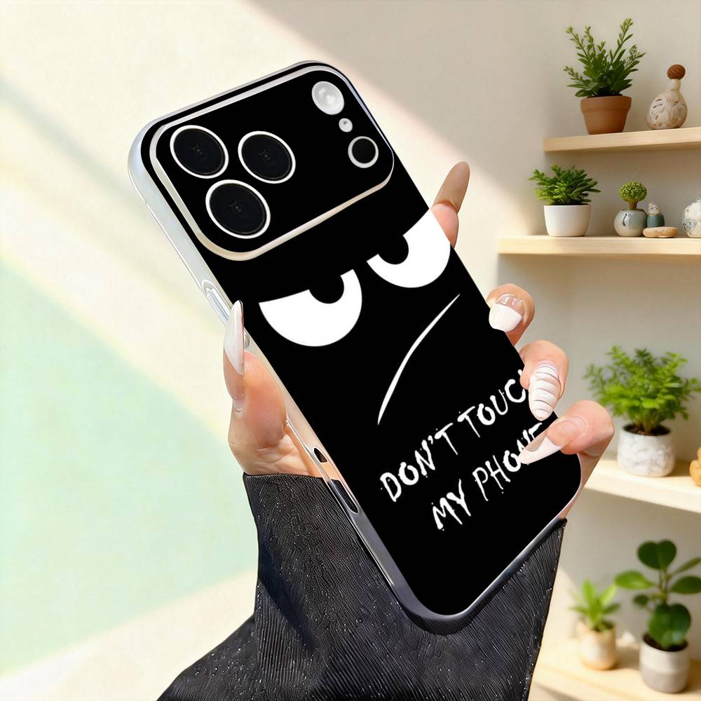 language Dont Touch My Cool For iPhone 11,12,13,14,15,16,17,Pro,Max,Plus,Mini,SE4,E Phone Case Magnetic For Magsafe Wireless