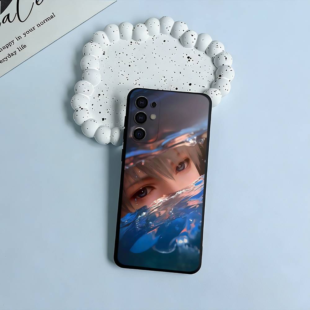 Мягкий силиконовый чехол Love- and- Deepspace&Xavier для Samsung S25, S24, S21, S22, S23, S30, Ultra, S20, Plus, FE, Lite - Черный