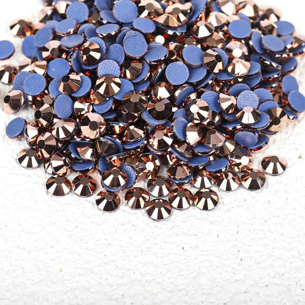 Wei Chen, Guomao A Decoration Color Plated Glue Bottom Rhinestone Mobile Phone Case Diy Nail Art Beauty Glass Jewelry Accessories