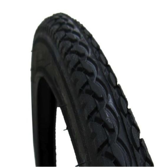 Шинко Одинарная x 1 Длинная износостойкая шина, Качение, L/T27 3/8, Черная, Прочная, Y-2836