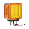 2Pcs 39 LED Tail Brake Light Turn Signal Side Marker Lamp For Truck Trailer Van