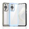 Для Huawei Nova 12S Прозрачный чехол Чехол-бампер для Nova 12S Жесткий полупрозрачный Мягкая рамка Телефонный бампер Для Huawei Nova 12S