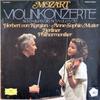 LP Record MOZART ANNESOPHIE MUTTER  BERLINE  Violinkonzerte  Violin Concertos N 348359 DEUTSCHE GRAMMO 1978 Germany Classical Used