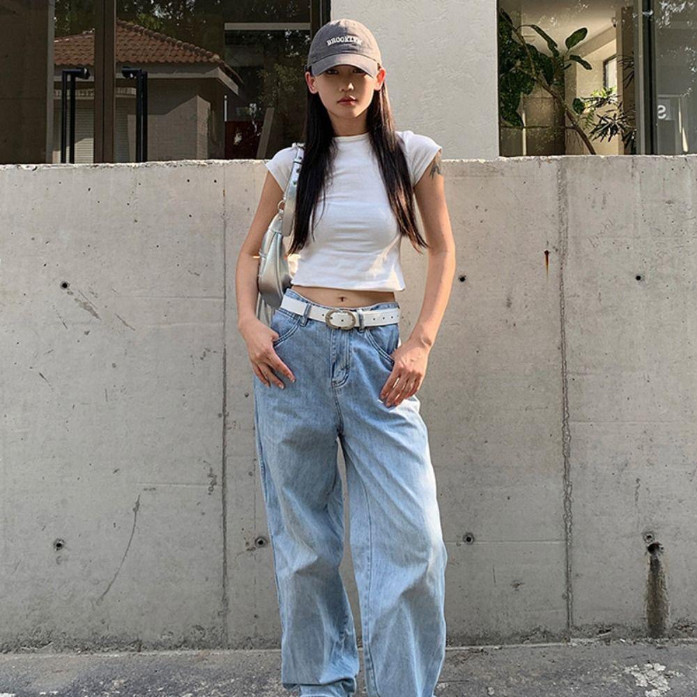 Универсальный ремень с пряжкой, женский поясной ремень, ретро-трендовый пояс