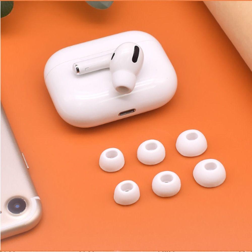 1 пара мягких затычек для ушей, силиконовые насадки для наушников, насадки для наушников Airpods Pro 1/2
