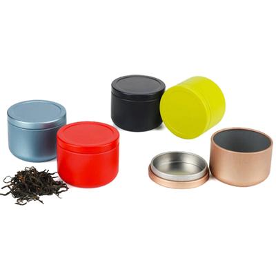 Герметичный контейнер с защитой от запаха, алюминиевая банка для хранения трав, металлическая герметичная банка для чая