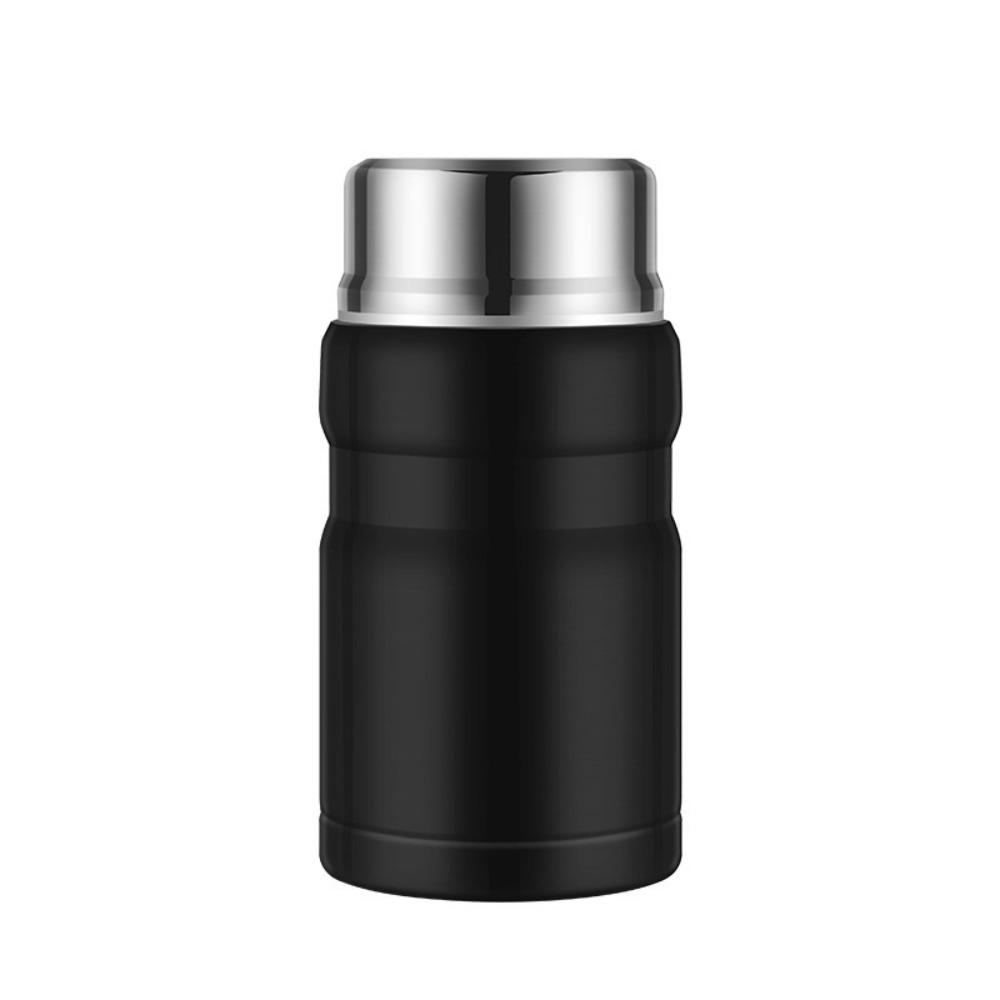 Large Capacity 750ml Thermal Food Jar with Spoon Soup Jar Durable Thermos Cup School