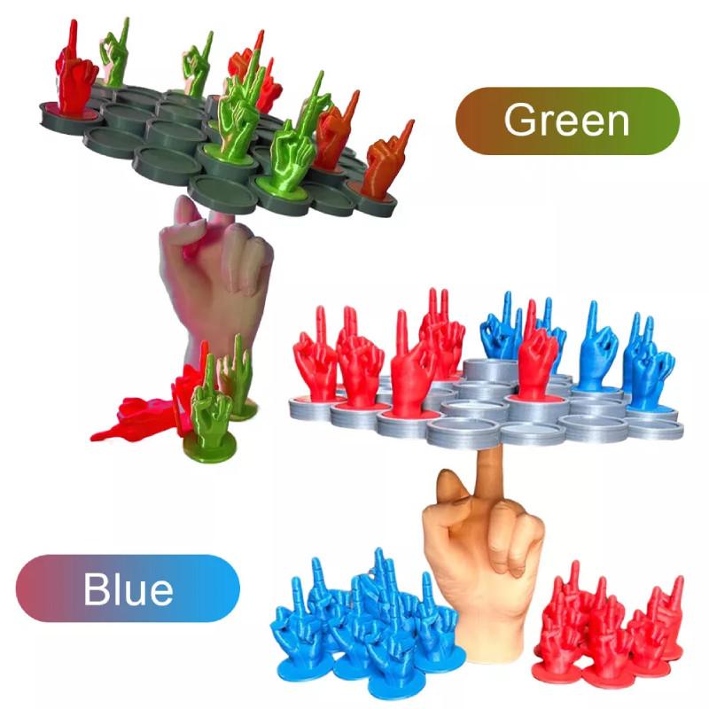 Интерактивная игрушка «Средний палец», балансировочная доска, настольная игра, социальное развлечение для взрослых