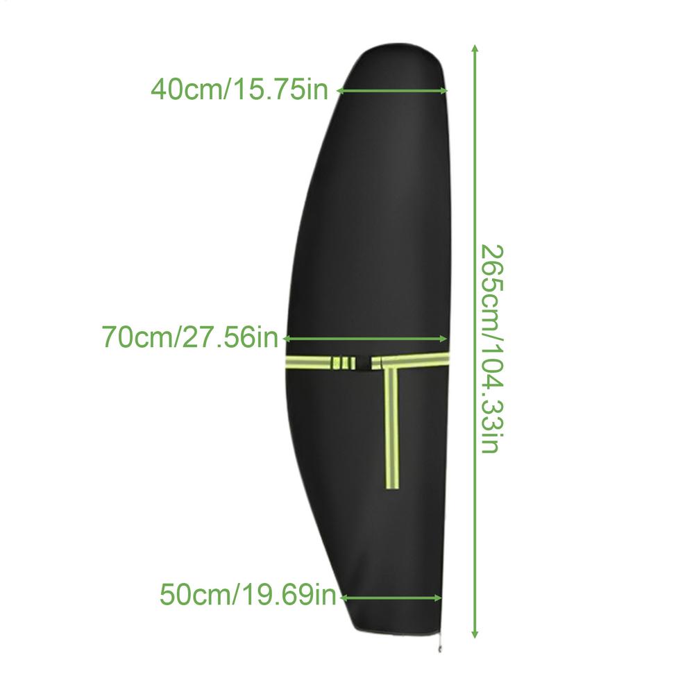 Patio Umbrella Covers Protective Cover For Outdoor Umbrellas UV-Resistant Multifunctional Stable Outdoor Protection For Parasol