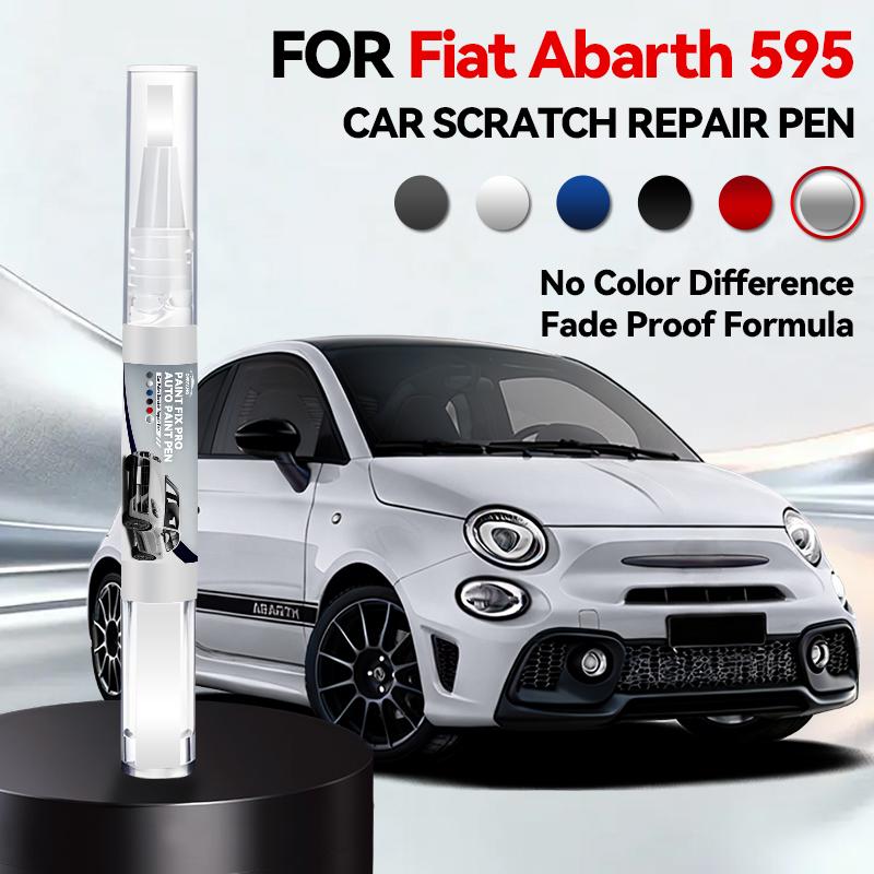 For FIAT Abarth 595 Car Paint Repair Pen Paint Scratch Repair Accessories Abarth Red Black Gara White Modena yellow Matt Grey