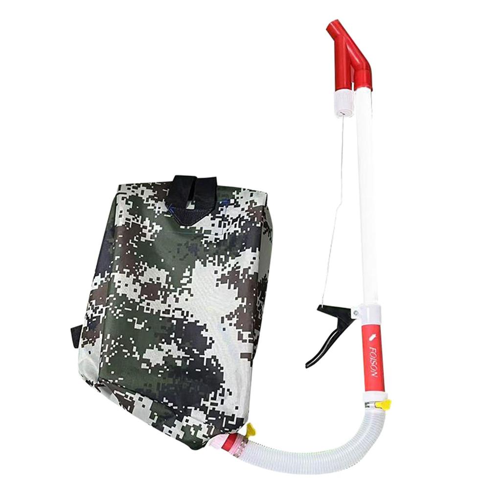 Fertilizer Spreader Handheld Dispenser with Backpack Gardening Tool Agricultural Manure