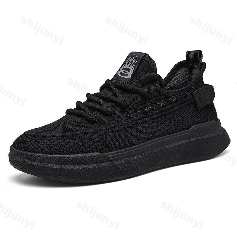 Мода Модный тренд Повседневная спортивная мужская обувь 2025 Весна Сетчатая дышащая Удобная обувь на толстой подошве Универсальные низкие массивные кроссовки