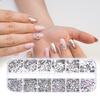Nail Art Легкий в использовании набор для ногтей со стразами из смолы и кристаллами для ежедневного использования