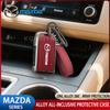 Полный чехол-держатель-оболочка для автомобильного ключа для Mazda 2 3 5 6 BL BM GJ Atenza Axela Demio CX-3 CX3 CX-5 CX5 CX7 CX-7 CX-9 CX8 Аксессуар