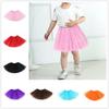 2-8 ЛЕТ День Рождения Вечеринка Платье для вечеринки Балетный танец Туту Платье Блестящее 3 Слоя Девочки Дети