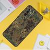 Flecktarn Camouflage Camo Case For Samsung Galaxy A55 A35 A25 A15 A51 A71 A12 A32 A52 A13 A33 A53 A14 A34 A54 Coque
