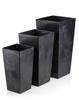 Donica Porto Czarny Beton H46X25X25 Cm