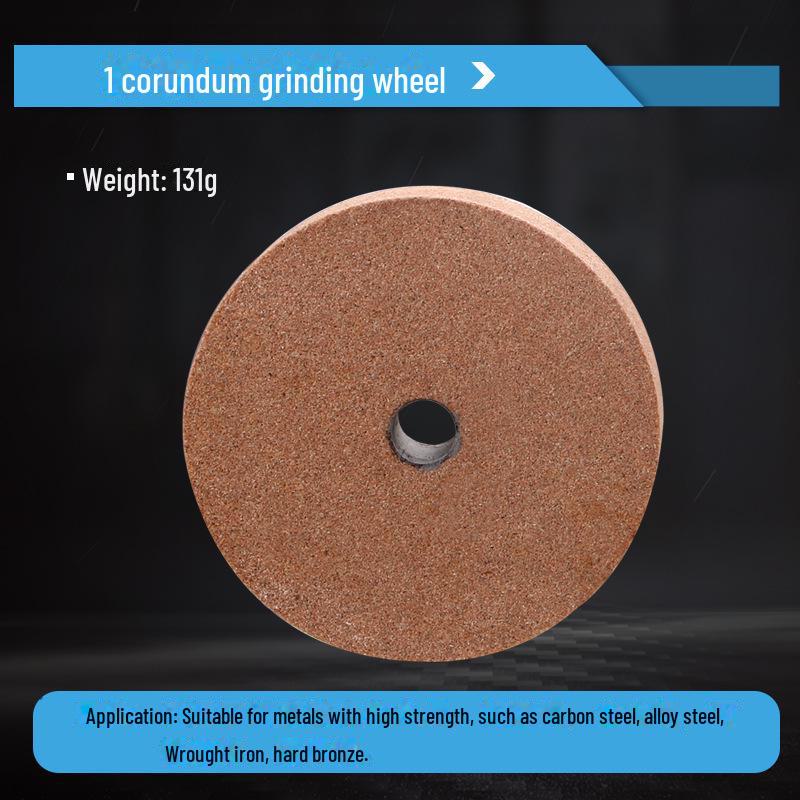 Мини-заточной станок для бытовых дрелей с конверсионной головкой и шлифовальным кругом для полировки металла.