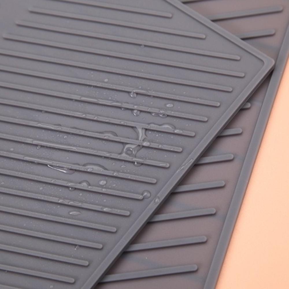 Силиконовый фильтр для воды, сушилка, коврик для столешницы, прочный коврик для сушки посуды, чашка