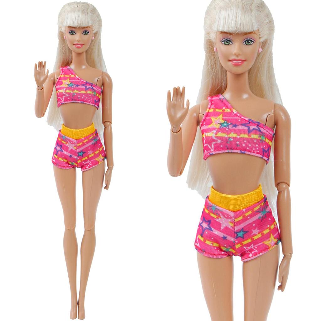 Кукла-бикини 1/6, Купальники для кукол, пляжный купальник, одежда для куклы Барби, игрушки для девочек