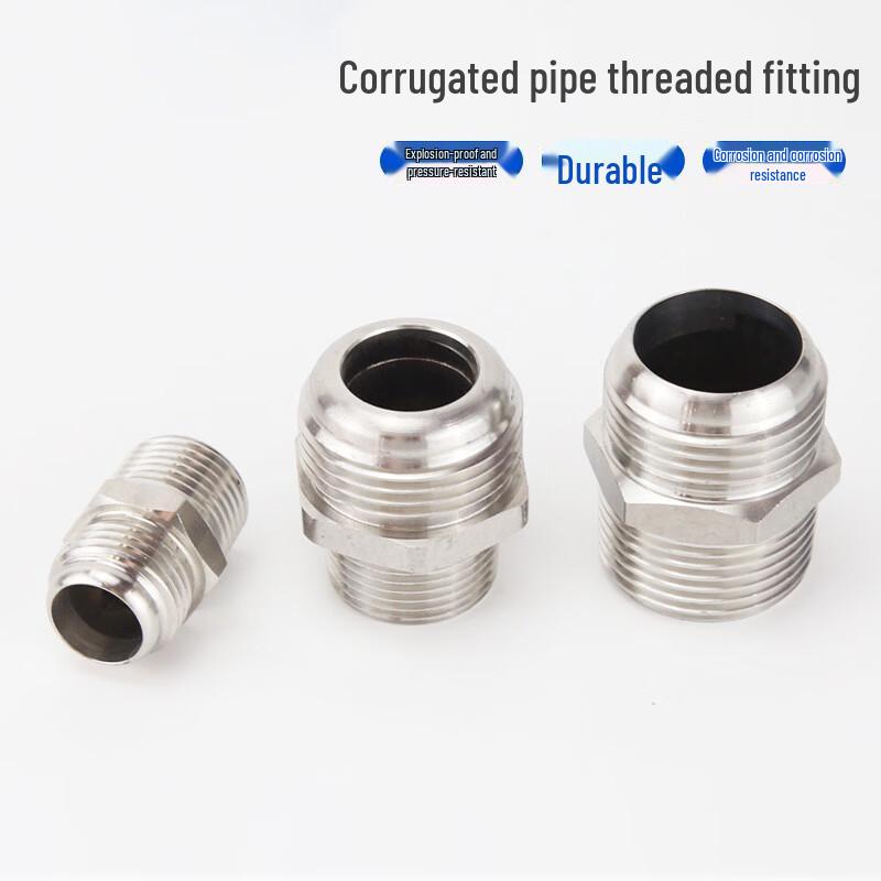 304 Stainless Steel Hex Nipple Connector