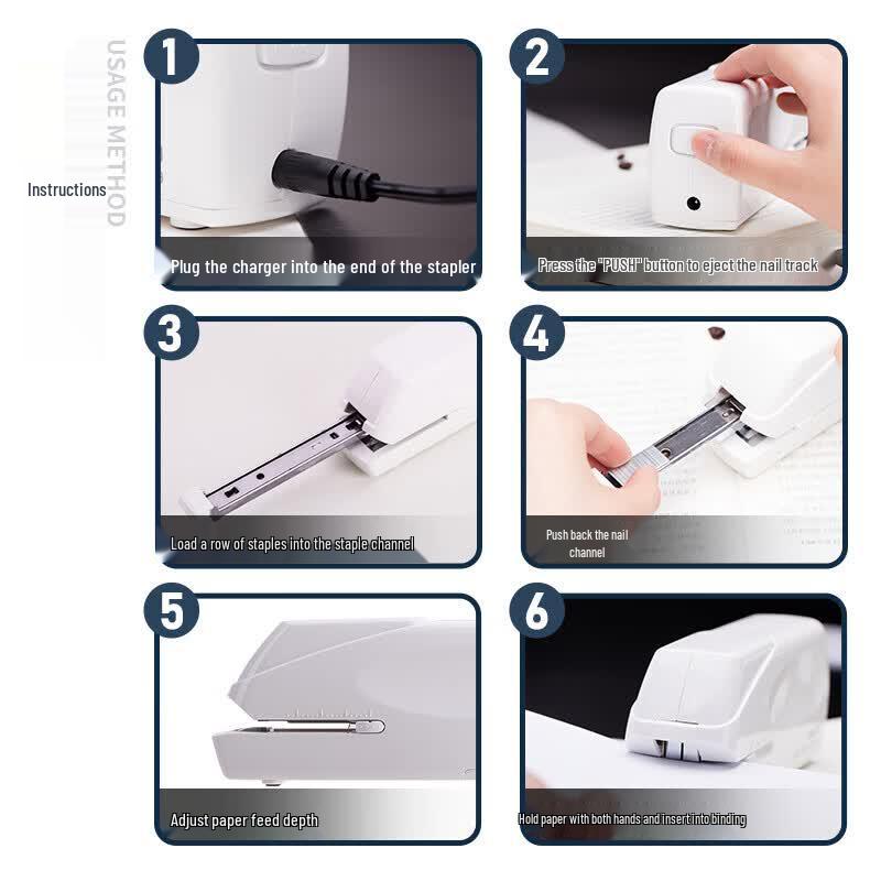 Deli Dual Power Electric Stapler