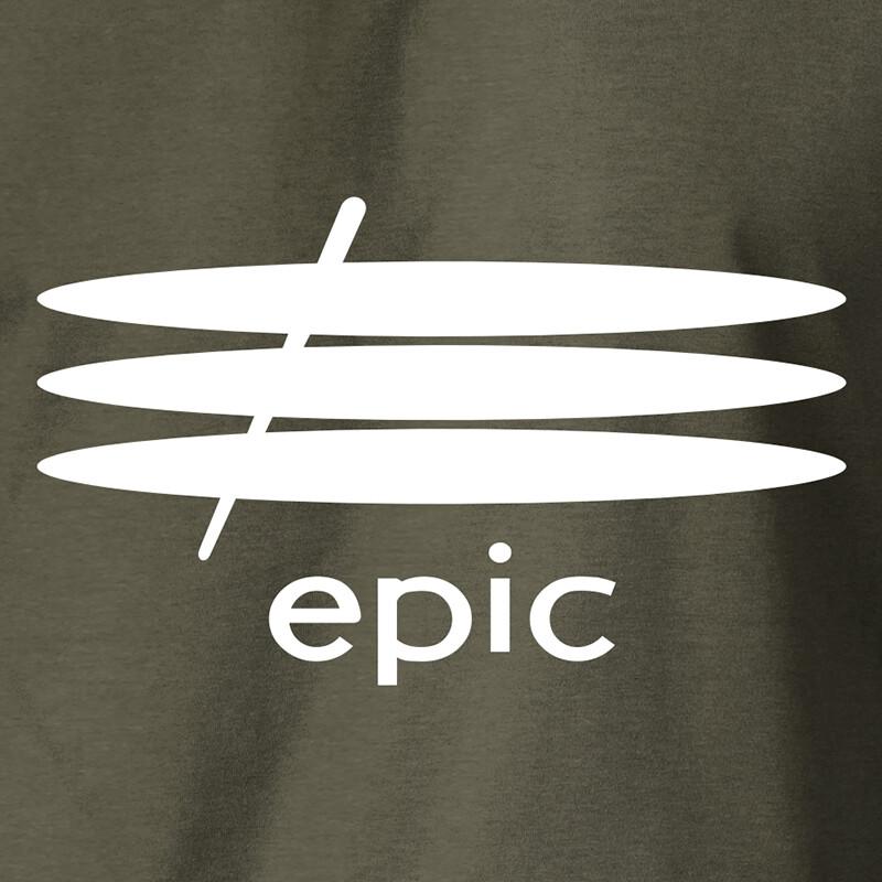 Логотип EPIC Records Эпоха джаза Хип-хоп Поп Рок Музыкальный лейбл S-6XL Футболка Унисекс