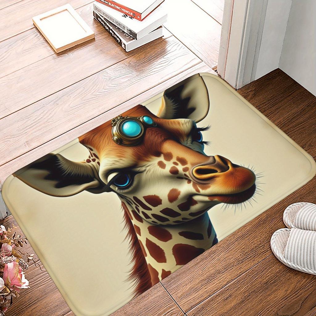 1 шт. Синий коврик для кухни с рисунком бантика, нескользящий коврик для двери, поп-дизайн, коврик для ванной, коврик для ванной, ковер для дома, для раковины, прачечной, декор