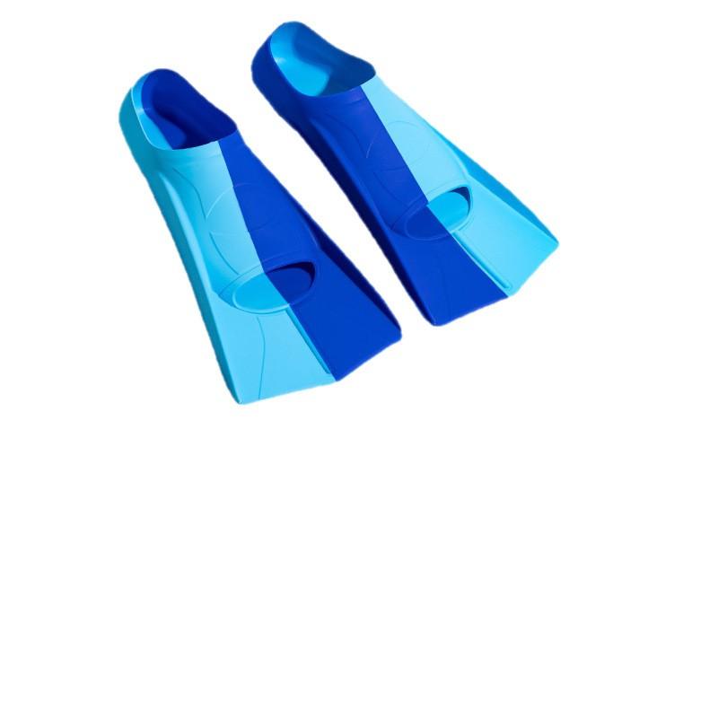 Silicone Swimming Fins Kids Adults Training Snorkeling Diving Equipment Adjustable Fit Comfortable Soft Sole
