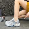 Папины кроссовки женские дышащие летне-осенние новые студенческие на толстой подошве увеличивающие рост женские повседневные спортивные туфли женские туфли для путешествий