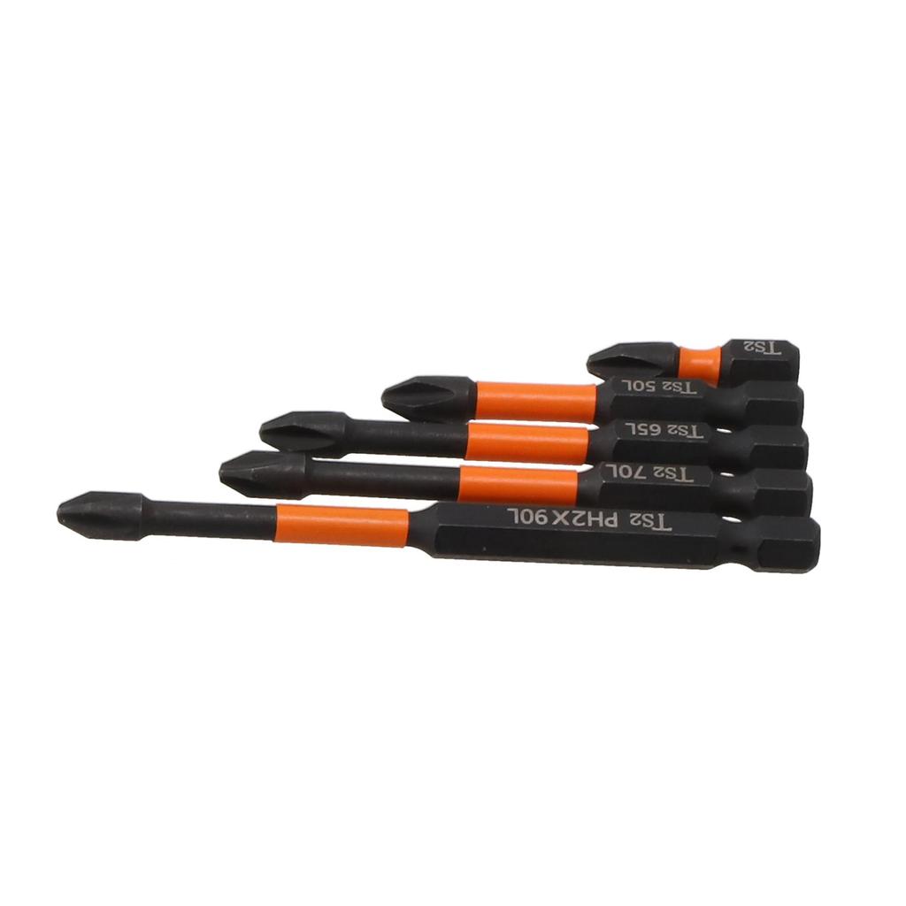 1/4Inch Hex Screwdriver Bits 5pcs 65mm Alloy Steel