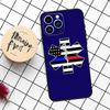 Экстренный медицинский чехол Звезда Жизни Для iPhone 16 15 14 11 12 13 Pro Max Mini X XR XS Max 7 8 16 15 Plus Чехол Funda