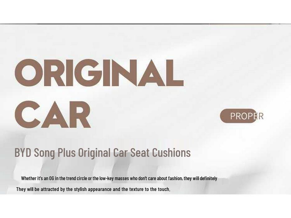 BYD Song Plus DMI 2025 EV Full Surround Seat Covers - Glory Edition