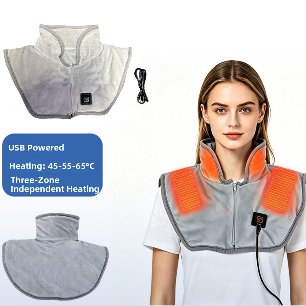 Smart NTC Control Electric Neck Warmer 3 Heat Settings Shoulder Massage Wrap Women