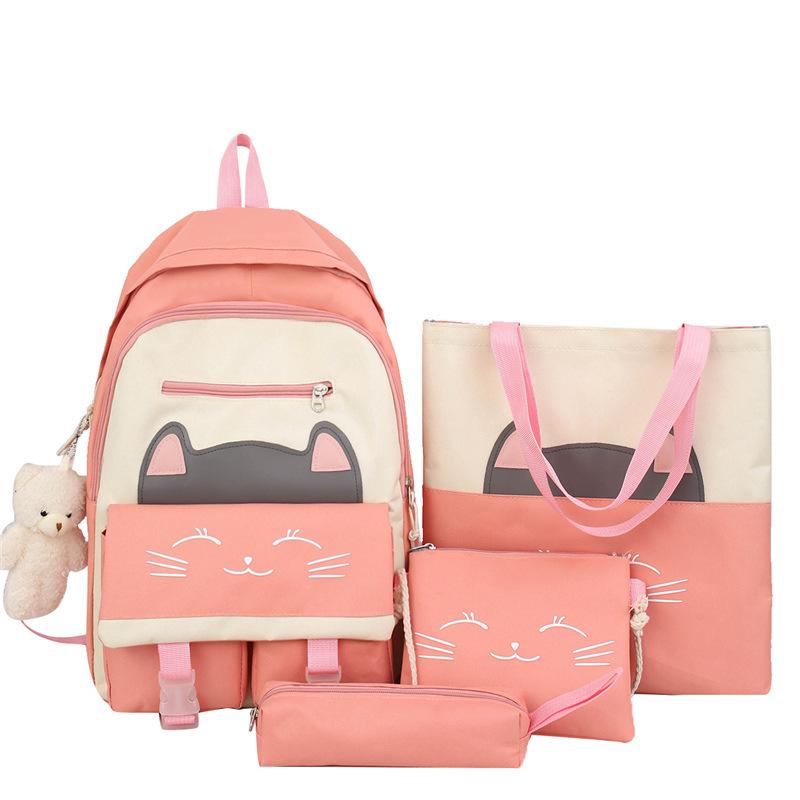 Backpack for Girls Lightweight Backpack for Large Capacity Junior High School and College Students