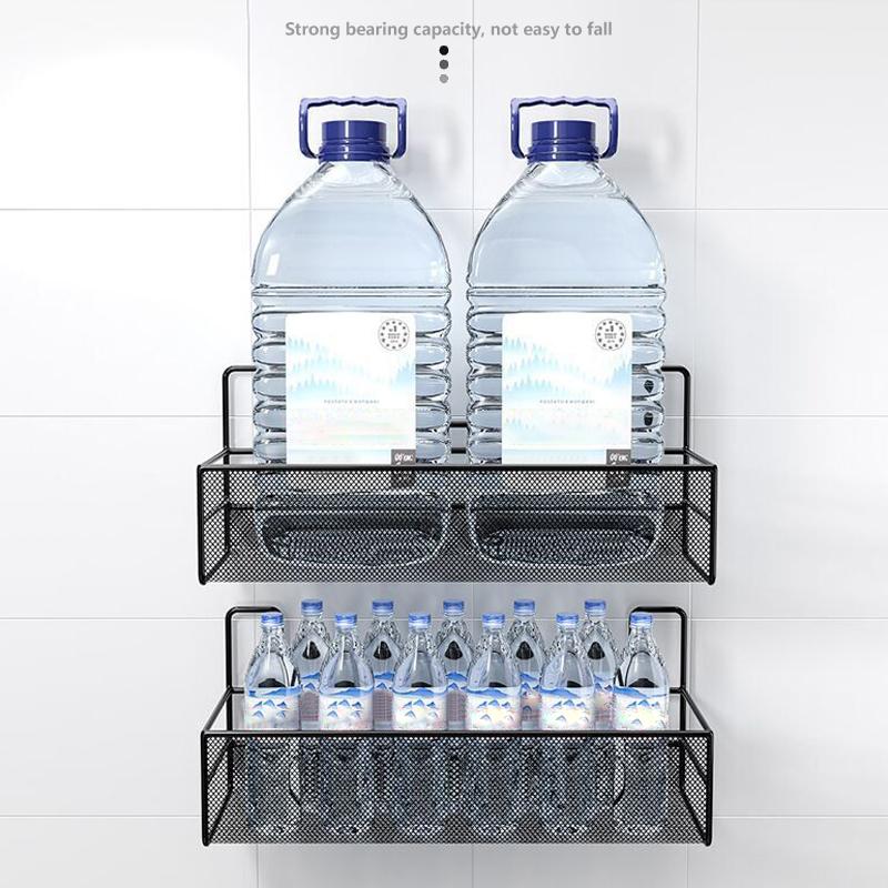 Настенная полка для ванной комнаты, полка для шампуня в душе, аксессуары для туалета, кухонная корзина для хранения приправ без сверления, органайзер для ванной комнаты